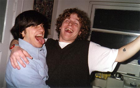 NYE 1999 Alan and Mikey